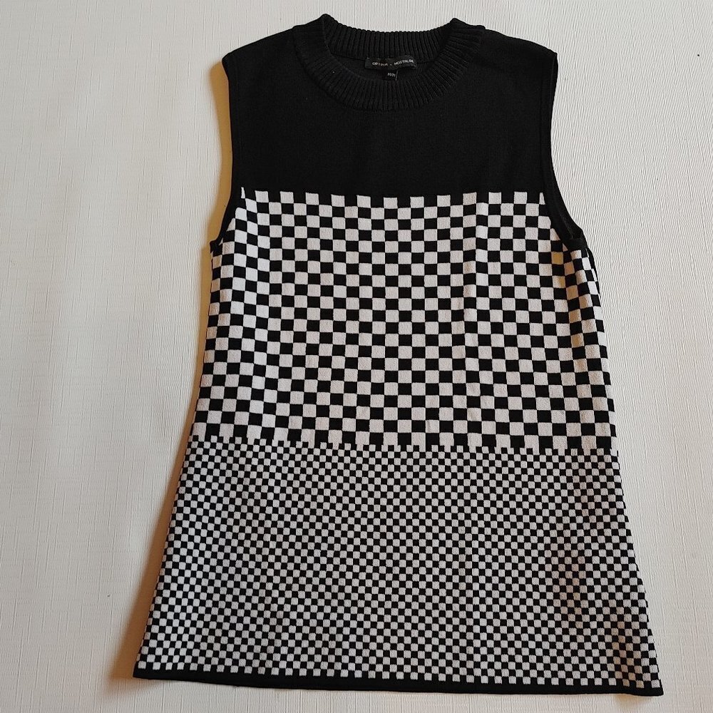 ATTRACTIVE Women's Sweater Vest Racing Stripe M